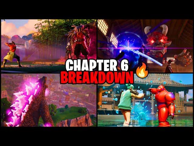 Fortnite Chapter 6 TRAILERS Reveal Everything NEW‼️ (Full Breakdown)