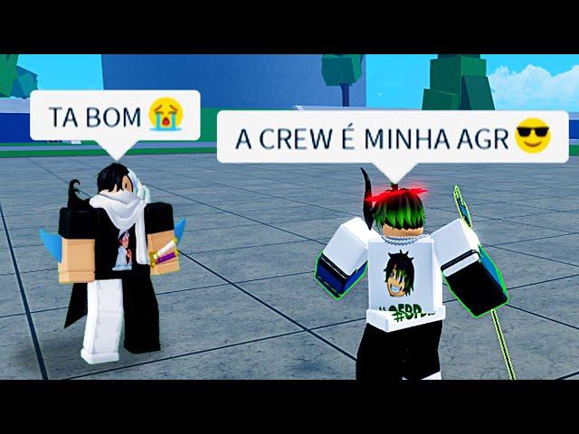 VIREI LIDER DA CREW MAIS RICA DO BLOX FRUITS