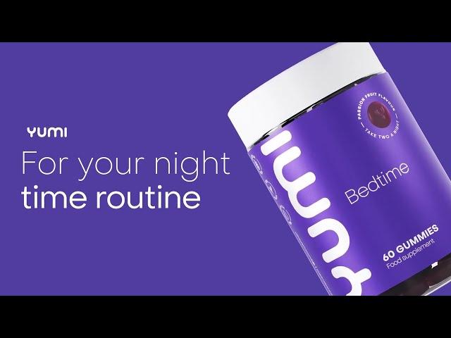 Supliment alimentar Bedtime Jeleuri, Yumi Nutrition