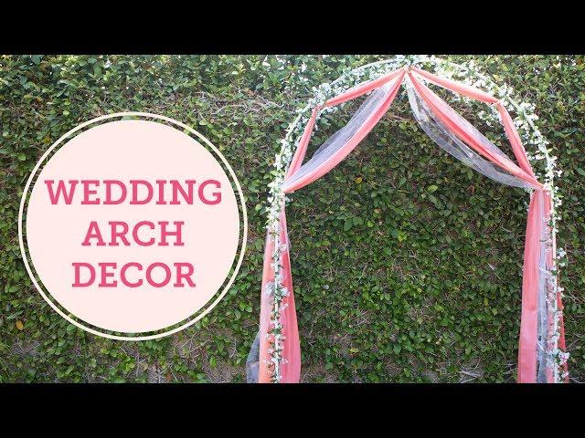 DIY Wedding Arch Decoration | BalsaCircle.com