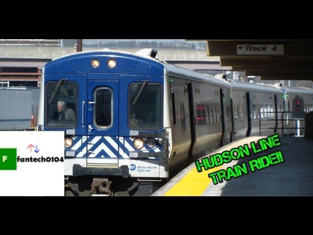 Riding a Bombardier M7A Semi Express Train on the Metro North Hudson Line: Croton to Grand Central