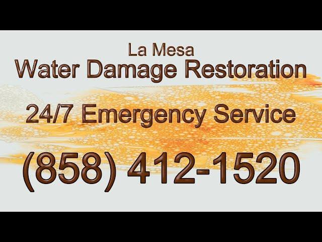 Water Damage Restoration La Mesa CA | La Mesa Water Damage Restoration