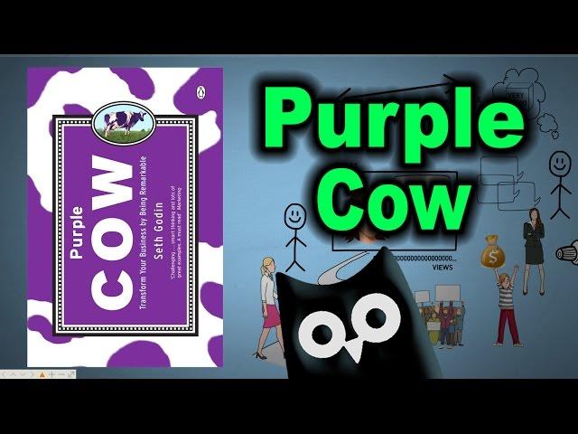 MARKETING 101: Marketing Strategies and Product Design — Purple Cow Animated Book Review