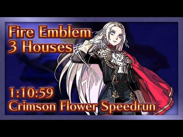 Fire Emblem Three Houses - Crimson Flower Speedrun - 1:10:59