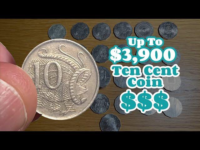 Up To $3,900 Ten Cent Coin  All The Australian 10c Coins To Look For Worth $$$ (10c Coins)