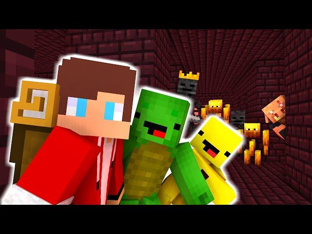 MAIZEN : The Nether - Minecraft Animation JJ & Mikey