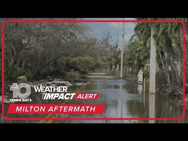 Hurricane Milton aftermath: The latest on damage reports, flooding rivers, and power outages (12PM,