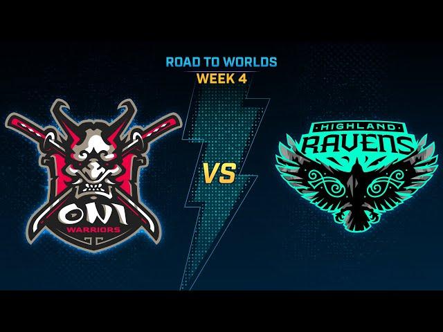 SMITE Pro League Road to Worlds Week 4 : Oni Warriors Vs Highland Ravens