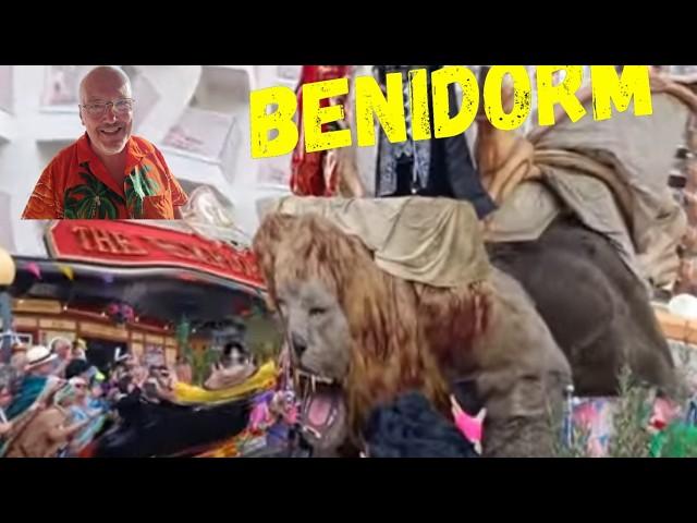 Benidorm fancy dress parade