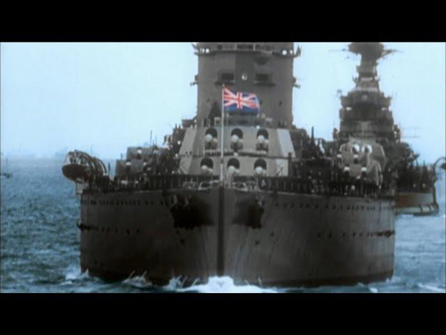 WW2 - The Battle of the Atlantic [Real Footage in Colour]