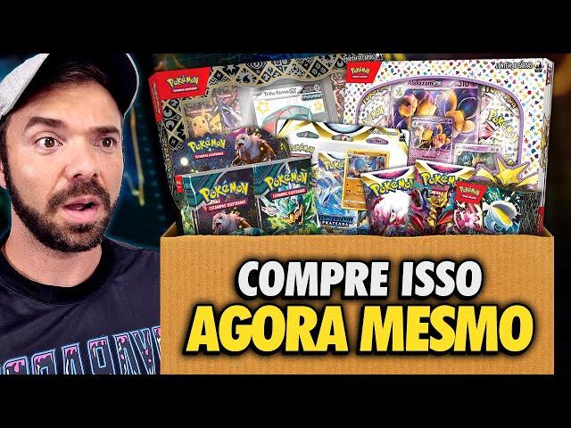 Os 10 MELHORES Produtos Pokemon pra ter na sua coleção! Investimento pokemon!