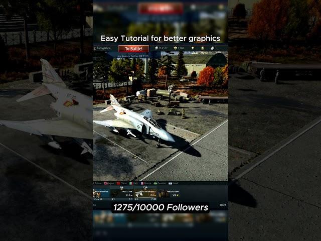 Graphics Tutorial For Bad Computers #warthunder #gaming #graphics #usa #germany #russia