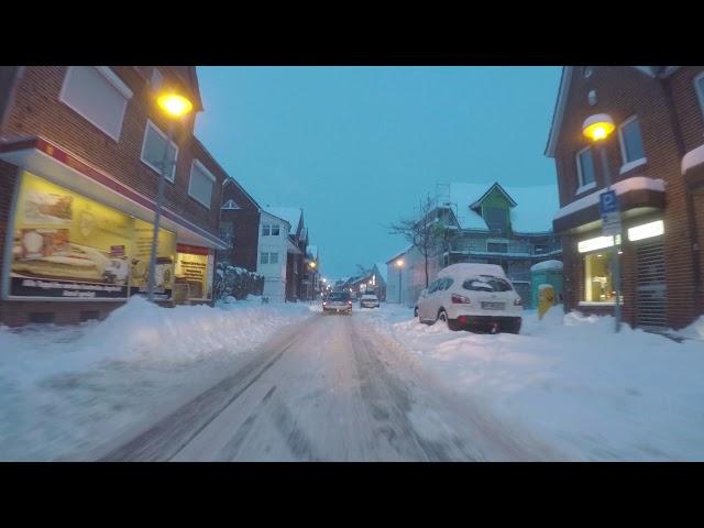 Südtondern versinkt im Schnee