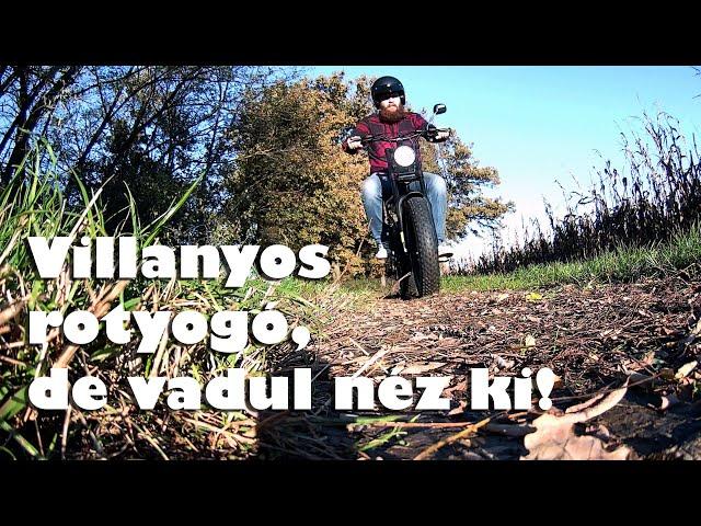 Villanyos rotyogó, de vadul néz ki! | Riding' times Z8, 48V, 500W, 45km/h ◆ Eszközteszt