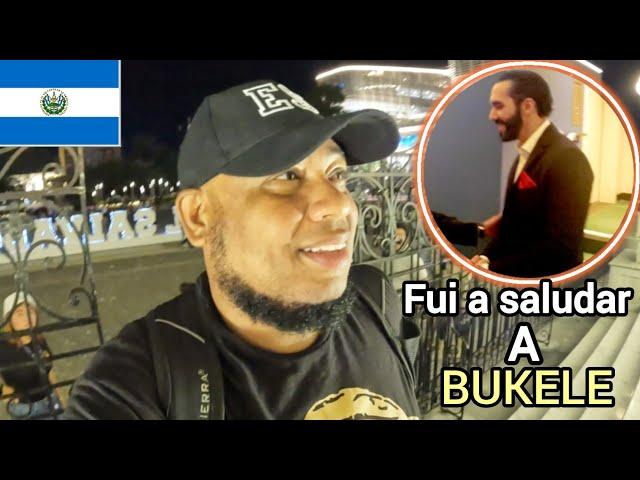  FUI A SALUDAR A "NAYIB BUKELE"AL PALACIO NACIONAL DEL SALVADOR.