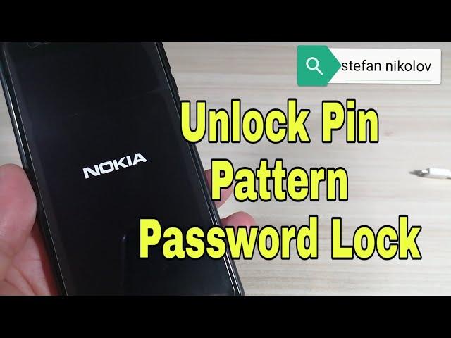 Easy and Clear!!! Hard Reset Nokia 3 TA-1020/TA-1032. Remove pin, pattern, password lock.