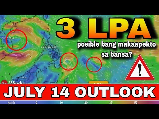 MALALAKAS NA PAG-ULAN, POSIBLE! ️ | WEATHER UPDATE TODAY | WEATHER REPORT TODAY | ULAT PANAHON