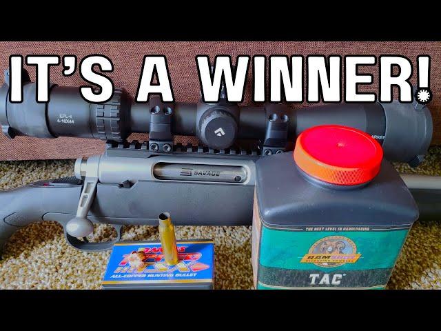 A 308 Win! 130 TTSX with TAC Powder!