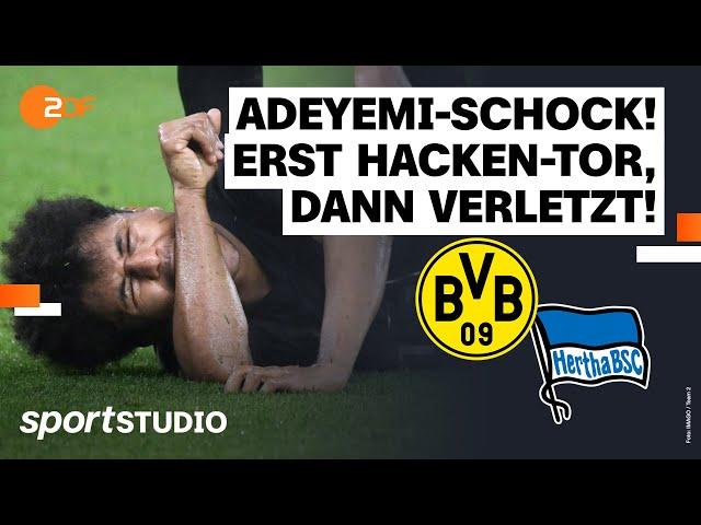 Borussia Dortmund – Hertha BSC Highlights | Bundesliga, 21. Spieltag 2022/23 | sportstudio