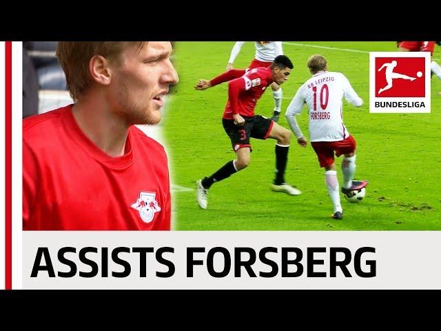 Emil Forsberg - All Assists 2016/17 Season