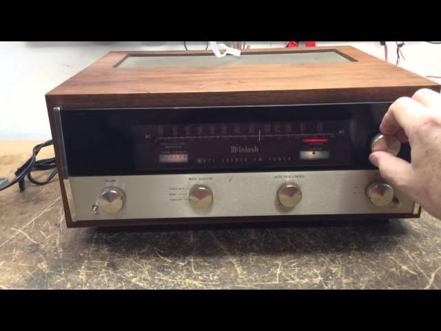 McIntosh MR71 Tube Tuner