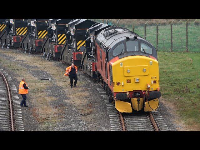 37s and Ploughs around Carlisle. Riley 37, West Coast 37 plus variety of other traction 05 Nov 24