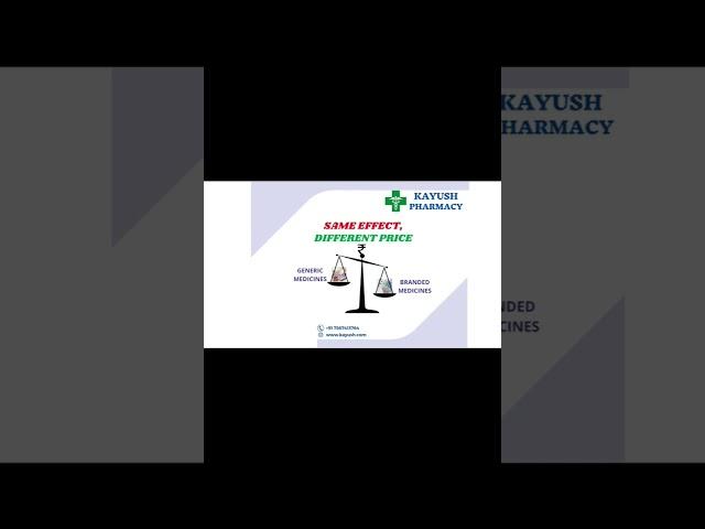 Generic medicines Vs Branded medicines