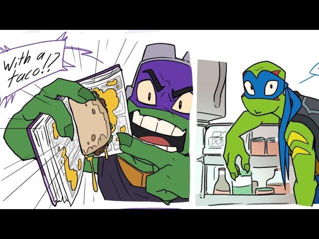 Taco Crimes||(ROTTMNT Comic Dub)