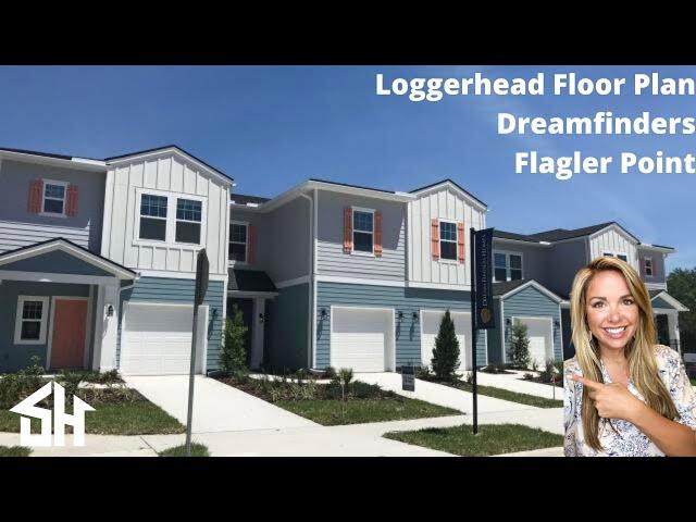 Loggerhead floorplan, Dreamfinders Homes