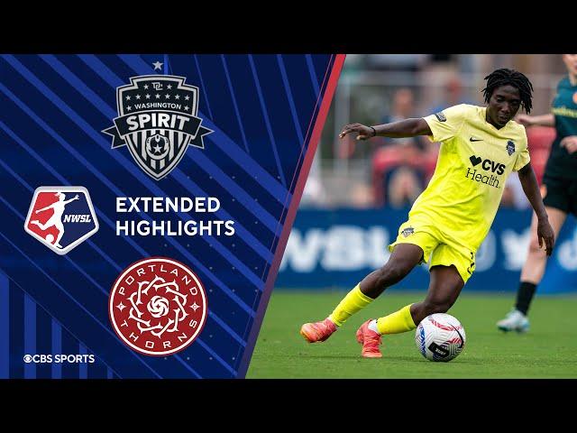 Washington Spirit vs. Portland Thorns: Extended Highlights | NWSL | Attacking Third