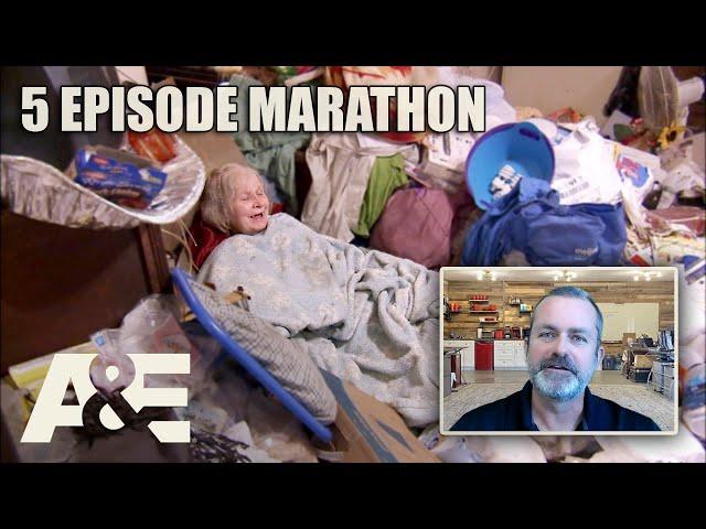 Hoarders Full Episode MARATHON - Binge Them w/ Cory Chalmers! Part 3 | A&E