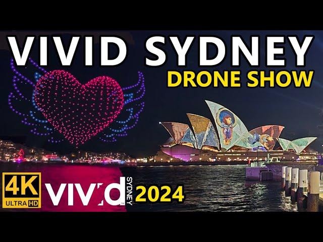 Vivid Sydney 2024 Drone Show [4K]