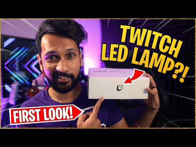 TWITCH makes LED LIGHTS now?! Twitch LED Glitch Lamp Unboxing