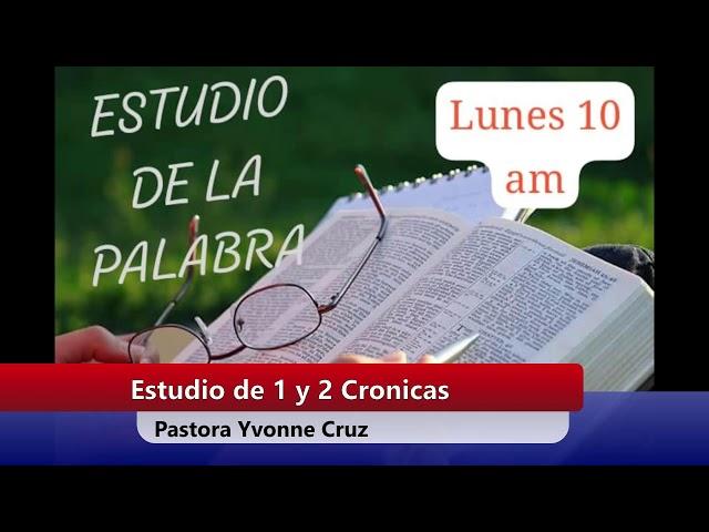 Estudio ATRAVEZ DE LA bIBLIA EN EL LIBRO: 1 y 2 Cronicas