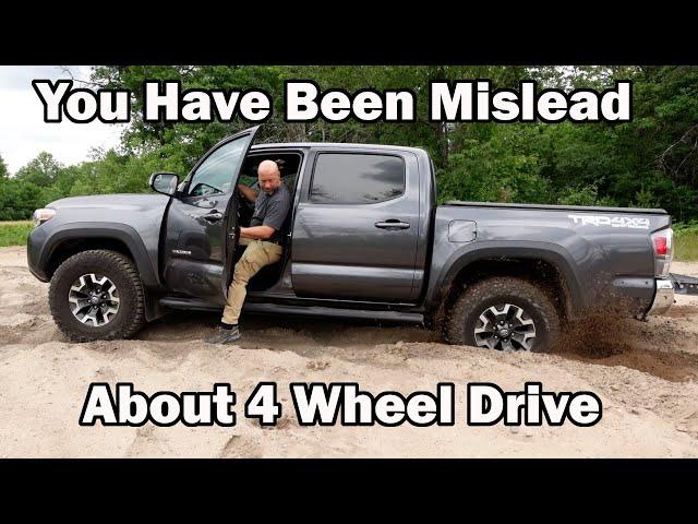 4 WHEEL DRIVE IS NOT 4x4 Let me show you