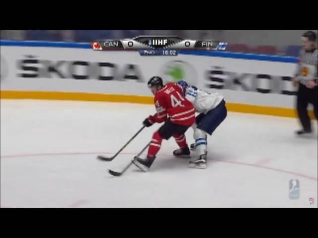 Top Prospect Patrik Laine vs Canada Highlights