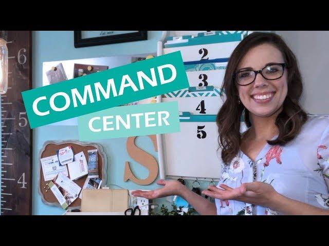 HOW TO CREATE A FAMILY COMMAND CENTER / LANDING ZONES