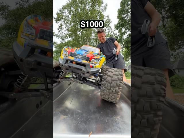 $5 vs $1,000 RC Park Slide!