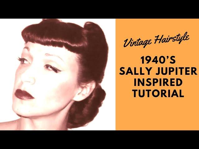 1940’s Sally Jupiter 'Vargas Girl' Hairstyle