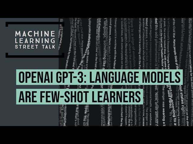 OpenAI GPT-3: Language Models are Few-Shot Learners