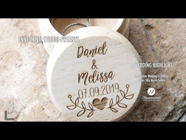 Umbria Wedding Videographer - Daniel & Melissa at Relais Villa Monte Solare - Umbria