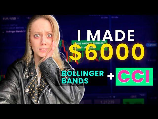 I made $6000 with Bollinger bands + CCI on Pocket Option | Binary Options Trading