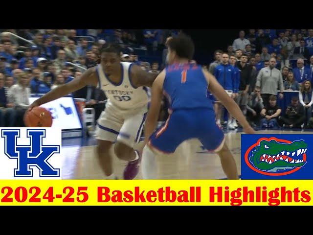 #6 Florida vs #10 Kentucky Basketball Game Highlights 1 4 2025