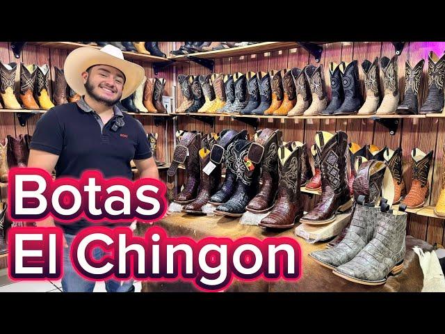 Botas vaqueras en piel de cocodrilo en Leon Guanajuato Botas EL CHINGON #boots #crocodile #exotic