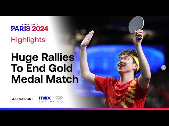 China CLAIM Gold Medal in Team Table Tennis!  | #Paris2024 Highlights