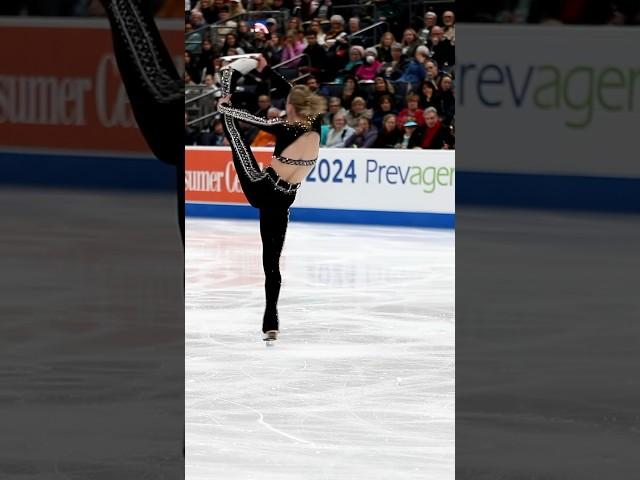 Been thinking about this Amber Glenn SP spin sequence since January ️  #shorts #figureskating