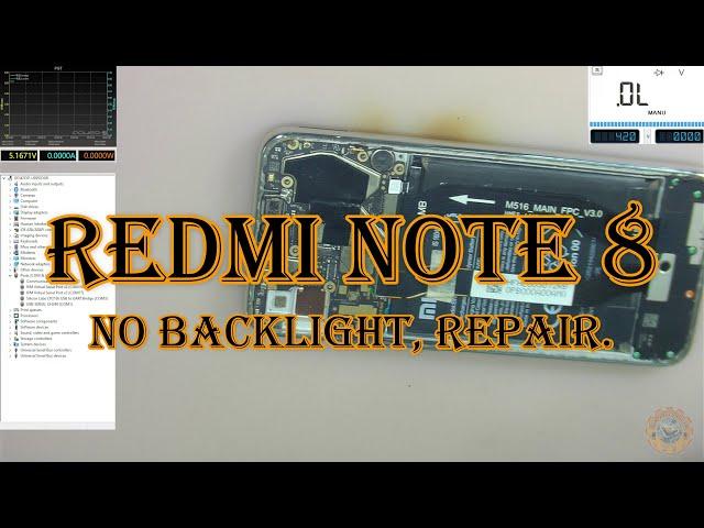 Redmi Note 8 No Backlight Repair, An Interesting Case.