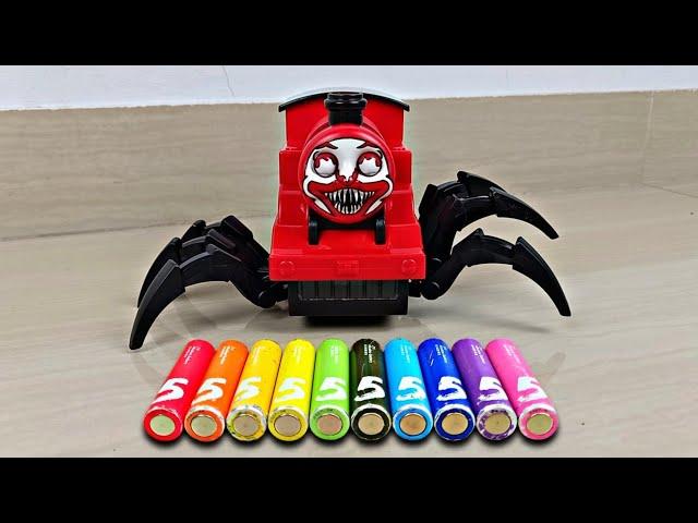 Unboxing Mainan Choo Choo Charles Monster Train, Mobil Balap Races Car, Truck Engineering Vehicle