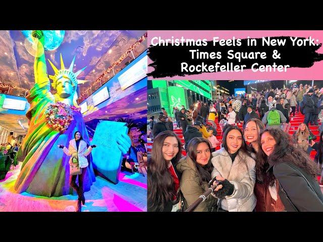 A Day in New York: Times Square & Rockefeller Christmas Center (Flight Attendant Stories)