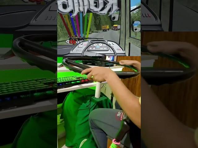 SteeringWheel +H-Shifter Gameplay |Kerala Tourist Bus |Ets2 |Mallu Garage2.0